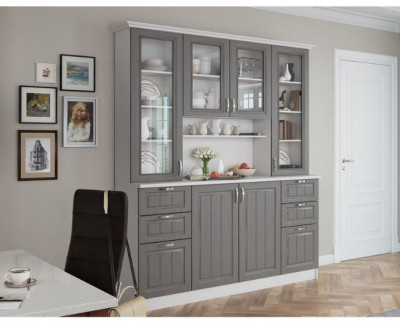 Буфет Прованс 016 клен серый