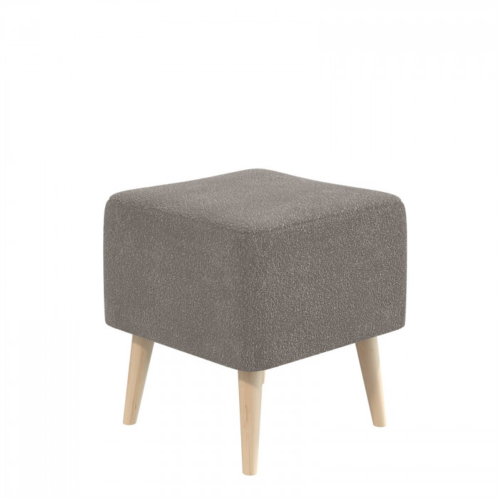 Банкетка 6-5133ТКВсерый Куби, ткань серая