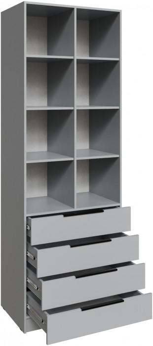 Шкаф Мадрид, композиция 14, Серый камень