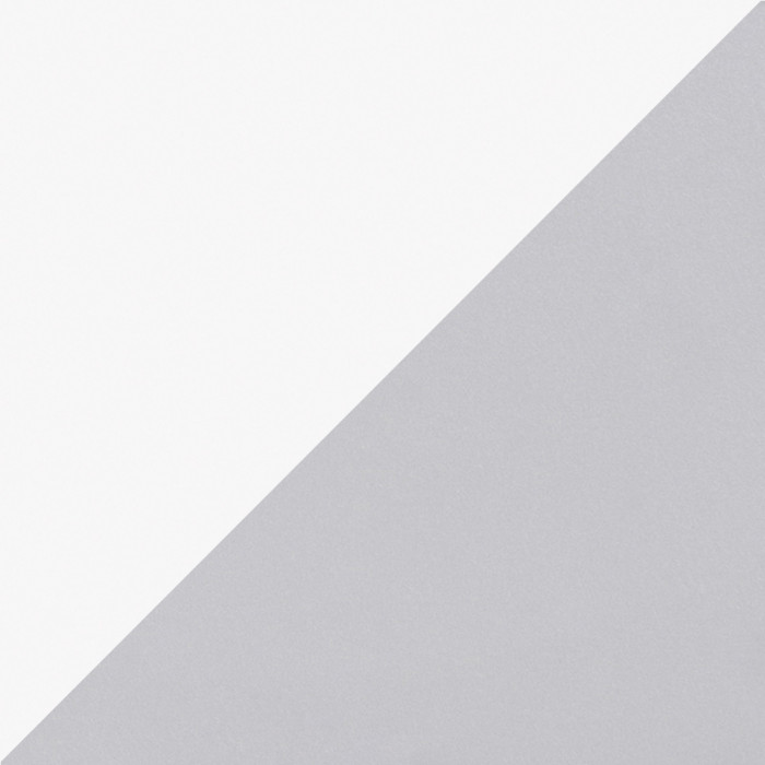 Торонто 12.149 Стол, белый шагрень/стальной серый