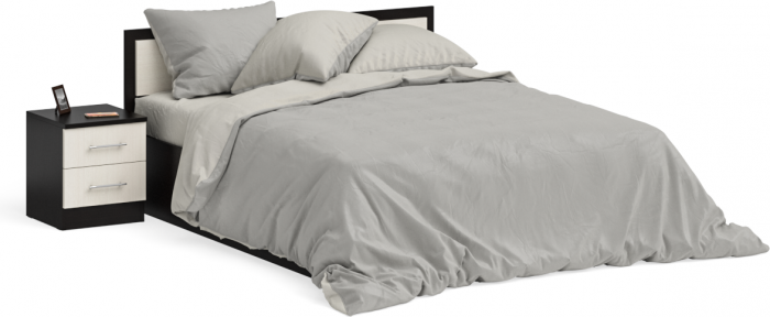 Фиеста Кровать 1600 + тумба, венге/дуб лоредо