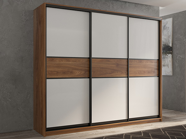 Шкаф-купе Кааппи 11 Кастелло Бренди 210х45х230 см