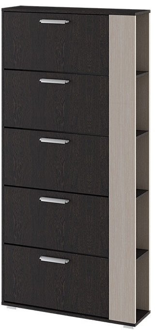 Эрика Тумба для обуви Тип 2 (Дуб Сонома/Белый ясень)