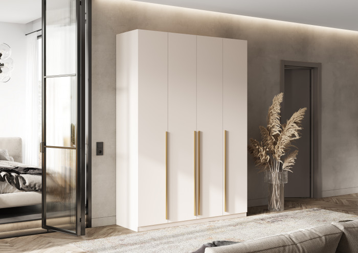 Ларго Шкаф 4-х створчатый 1600, Кашемир/Кашемир