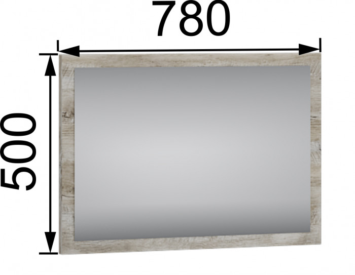 Модульная прихожая Чикаго, набор 2, Дуб юкон/Белый