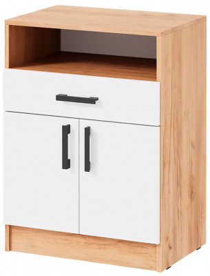 мс для прихожей Вега ТБ-1 дуб крафт золотой/белый