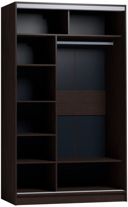 Шкаф-купе с зеркалом Strike 1200 Венге