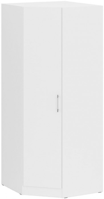 Кровать 1200 + угловой шкаф Стандарт, белый