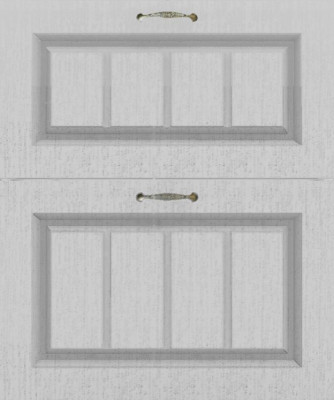 Ф-42 Мария (ШН2Я 600) МДФ белый