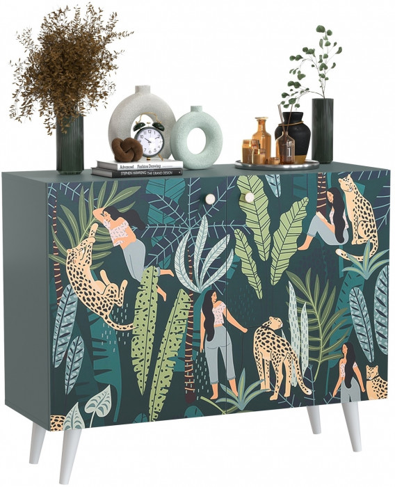 Либера Комод-тумба 16.230.01, пасифай/белый