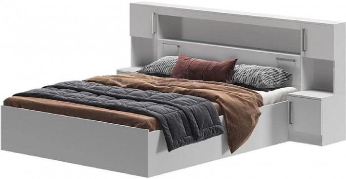 Модульная спальня Бася, композиция 2 (Венге / дуб беленый)