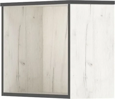 Норд Антресоль к терминалу (Дуб Крафт Белый)