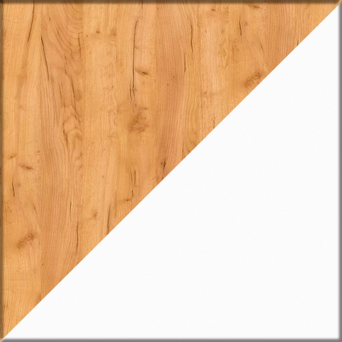 Стол компьютерный Комфорт 12.71 + кресло 103 серое, цвет дуб золотой/белый, ШхГхВ 116,7х60,2х165,4 см., НЕ универсальная сборка