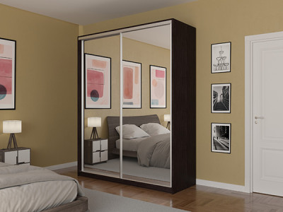 Шкаф-купе Лаурус 1 Венге 140х45х220 см