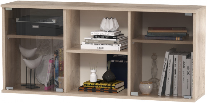 Бостон № 28, дуб эндгрейн элегантный/фасады МДФ милк рикамо софт