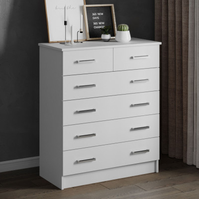 Комод Катрин 5 (820*990*425) белый