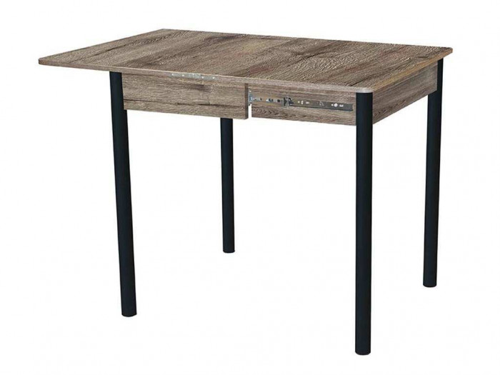 Глайдер стол обеденный / велингтон/черный