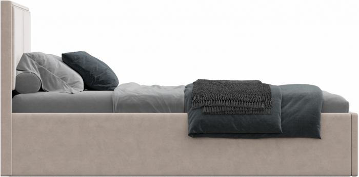 Кровать 140 с подъемным механизмом КРП-430-М-14, Микровелюр Zeekr-3