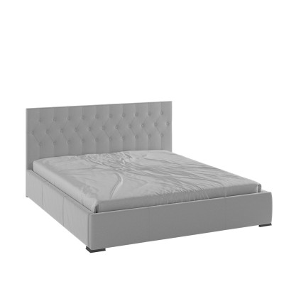 Октавия Кровать интерьерная 180 светло-серый ромб, ПМ