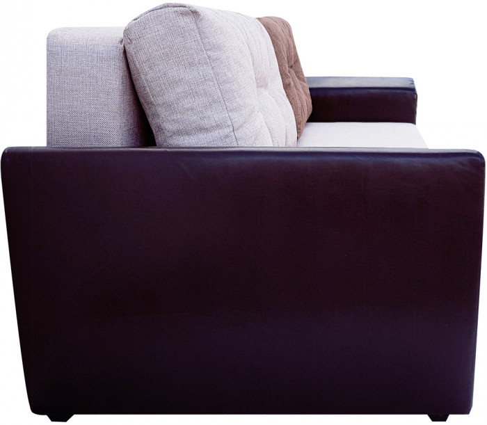 Диван еврокнижка Амстердам 160 рогожка комби НПБ