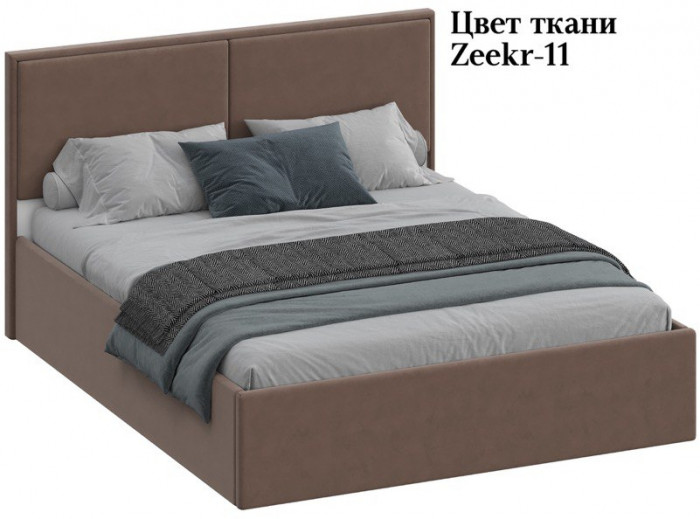 Кровать 140 с подъемным механизмом КРП-430-М-14, Микровелюр Zeekr-11