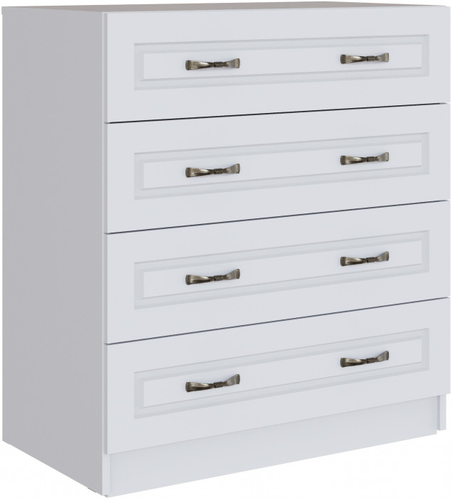 Модульная спальня Апполия, набор 1, Белый/Белый дуб