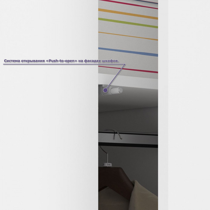 Мори компьютерный стол МС-2 + Пенал МШ400.1, белый