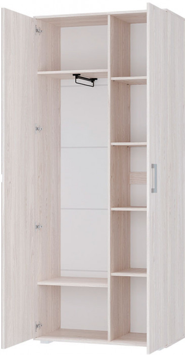 Гостиная "Флоренция" шкаф ясень белый