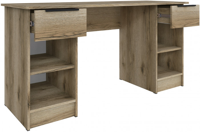 Набор мебели для подростковой "Мадрид", Белый/Дуб делано