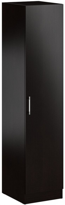 Кровать с ящиками 1200 + Пенал Стандарт, цвет венге, ШхГхВ 123,5х203,5х70 + 45х52х200 см., сп.м. 1200х2000 мм., без матраса, основание есть