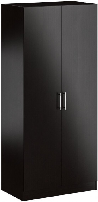 Шкаф 2-х створчатый + Шкаф 2-х створчатый Стандарт, цвет венге, ШхГхВ 180х52х200 см., универсальная сборка