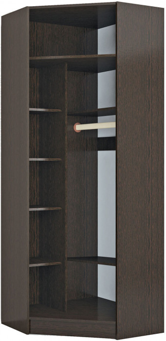 Эрика шкаф угловой (900/900*2200*550) венге/дуб молочный