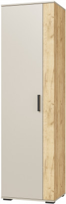 Шкаф бельевой Оскар-18, Кашемир/Дуб крафт золотой