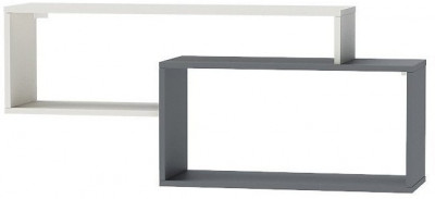 Клео ПЛ-1 Полка (Графит / Миндаль)