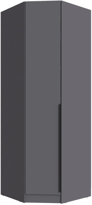 Шкаф угловой Мадрид угол скос, Графит серый