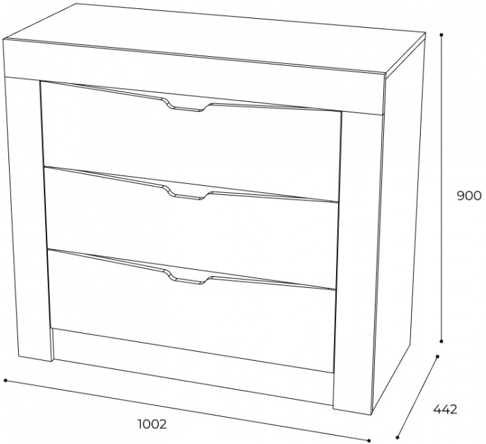 Комод Леонардо КМ-13