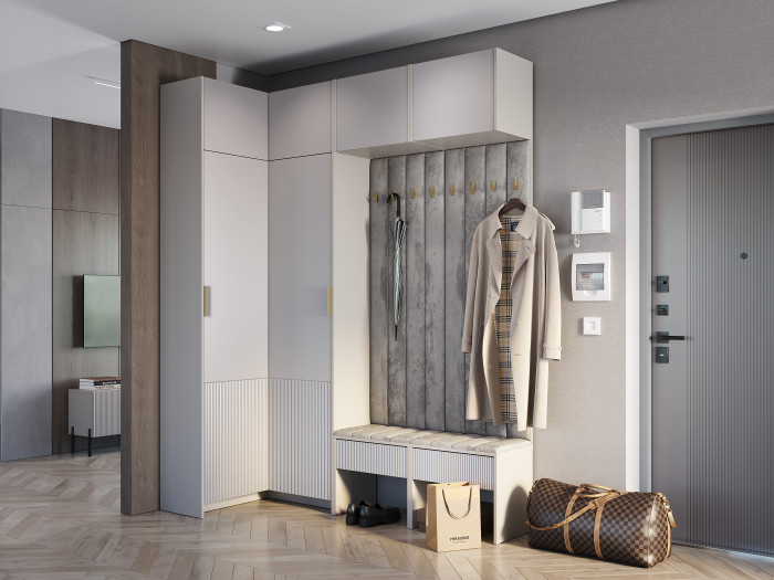 Шкаф навесной "Пандора" ШКН-08, Кашемир/Айриш MF03