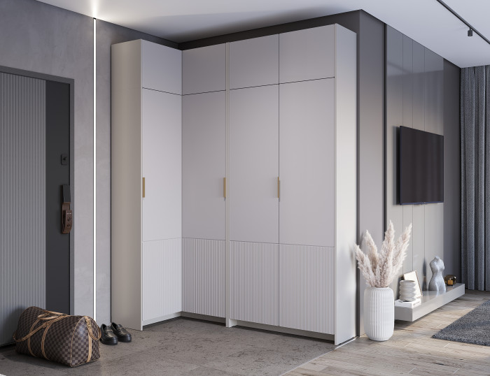 Шкаф навесной "Пандора" ШКН-08, Кашемир/Айриш MF03