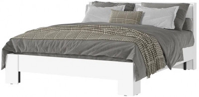 Хелен КР 03 Кровать 1.6х2.0 (1,670х0,928х2,114) белый супер/белый