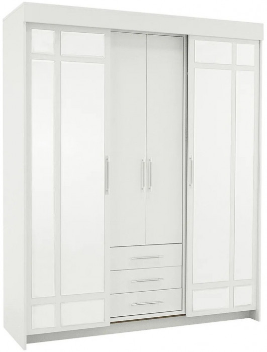 Шкаф-купе Маэстро (Ясень шимо темный / светлый)