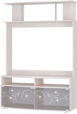 Гостиная &quot;Флоренция&quot; центр.секция ясень белый