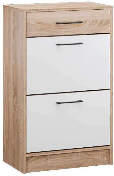 Прихожая Денвер обувница дуб сонома/белый