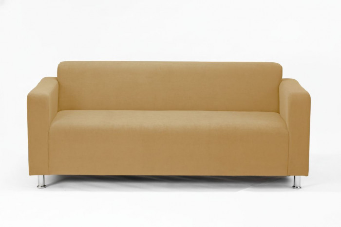 Диван прямой Томи, 200 см, велюр, бежевый