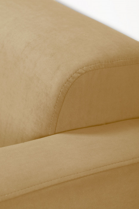 Диван прямой Томи, 200 см, велюр, бежевый