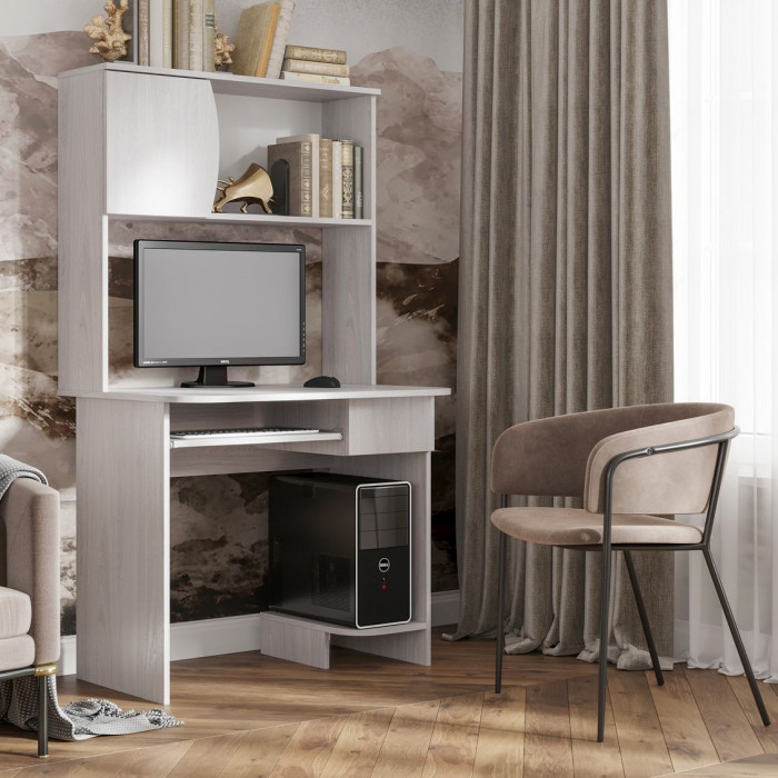 СТОЛ КОМПЬЮТЕРНЫЙ №2 (0,9х1,58х0,6) анкор/анкор