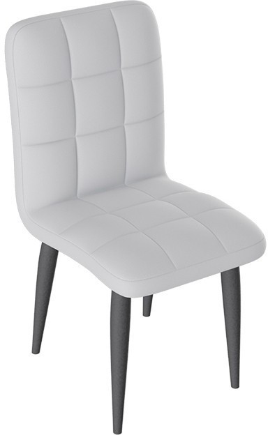 Франк ДП 2-17 Стул (конус) (Капучино матовый/Кожзам Бежевый)