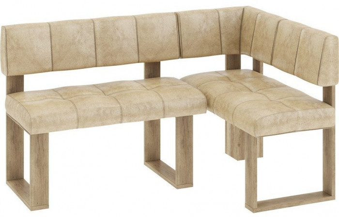 Мадрид Скамья угловая, Дуб Каньон/Caramel, склад