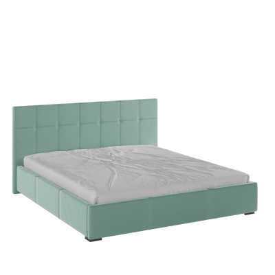 Рио Кровать интерьерная 180 мятный квадрат, ортопед