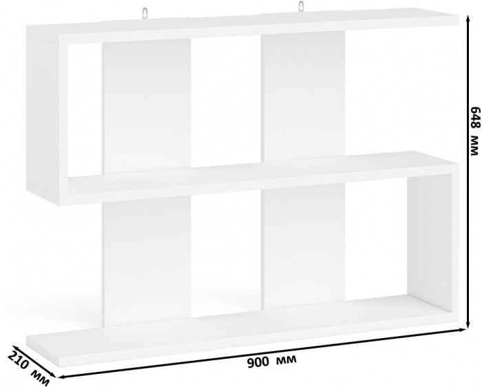 Мори Стол компьютерный МС-1 левый + Тумба ТМП400.1 + Полка 900, цвет белый, ШхГхВ 130,4х50х209,6 см., НЕ универсальная сборка