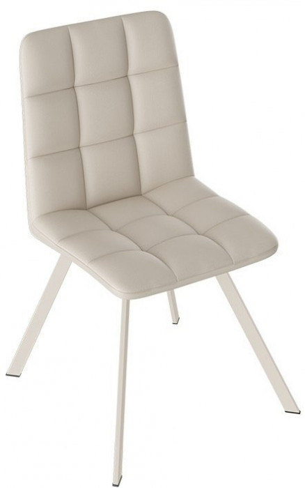 Бруно Стул (паук Т2) (Черный муар матовый/Кожзам Серый)